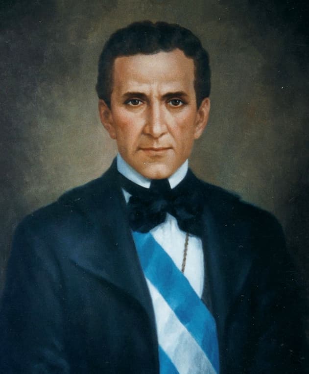 Retrato de José Joaquín de Olmedo, autor de la Canción al Nueve de Octubre
