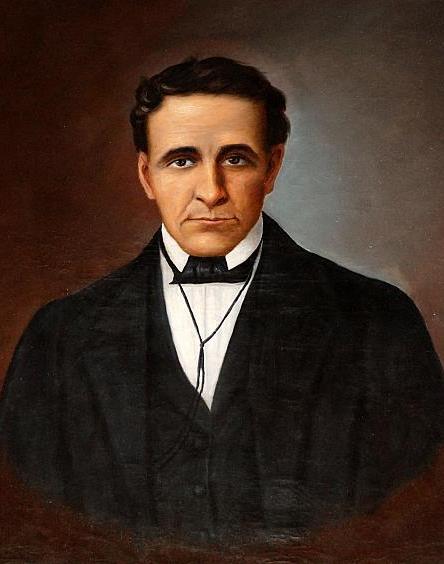Retrato al óleo de José Joaquín de Olmedo, prócer del 9 de octubre de 1820