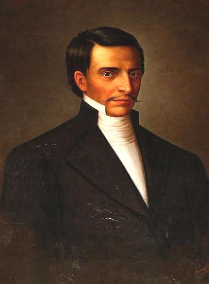 Retrato al óleo de Eugenio Espejo, precursor de la independencia