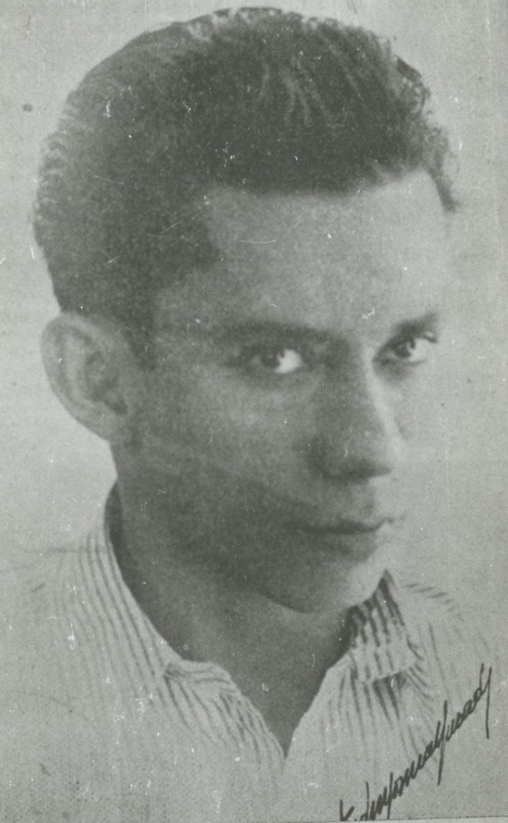 Fotografía de Joaquín Gallegos Lara, escritor del Grupo de Guayaquil